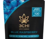 Blue Raspberry THC & THCv Gummies