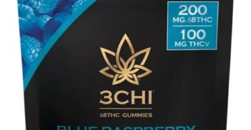 Blue Raspberry THC & THCv Gummies