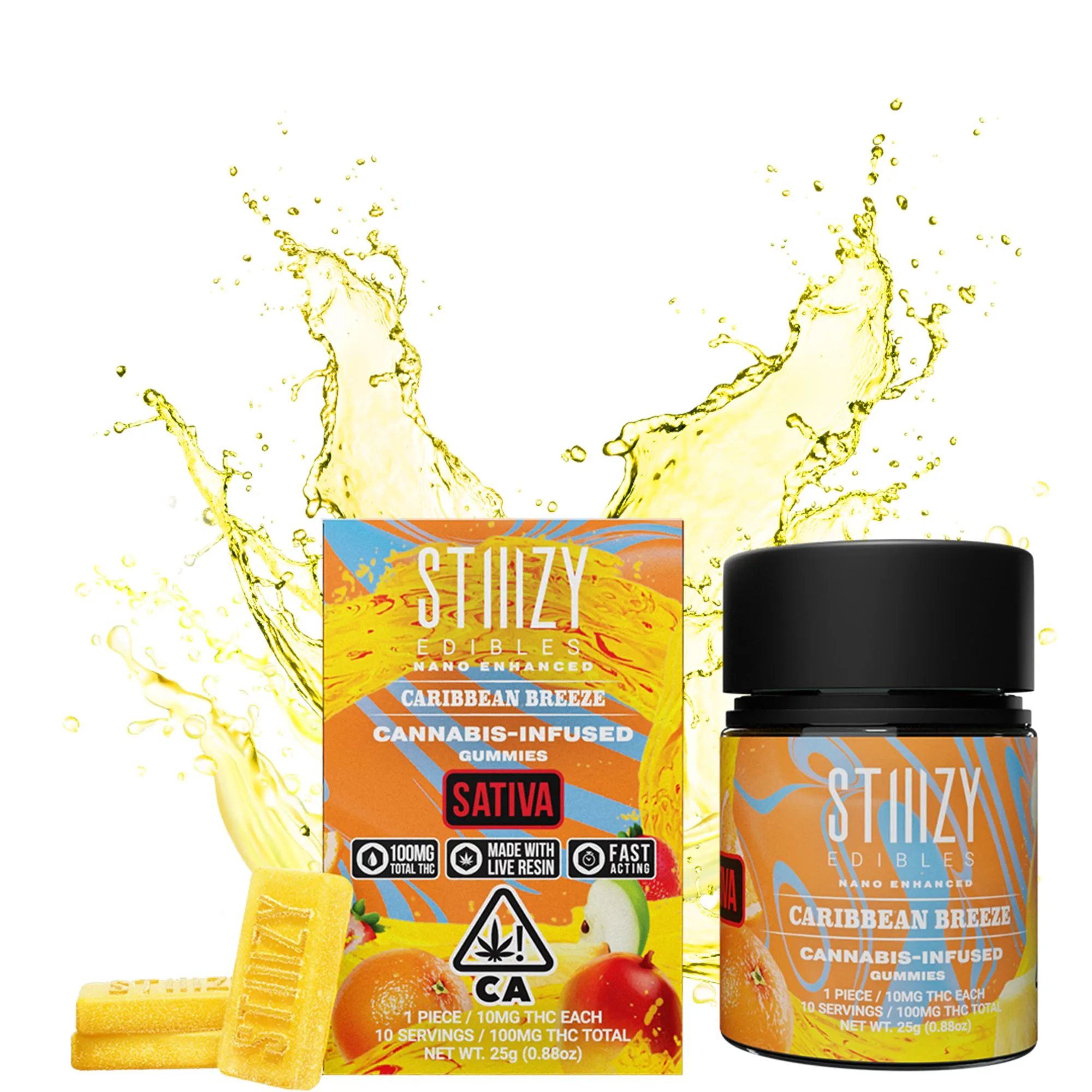 Caribbean Breeze Live Resin Gummies