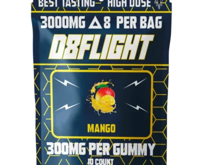 D8FLIGHT Gummies | 3000mg THC