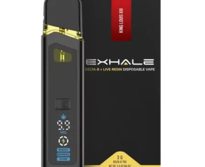 Delta-8 + Live Resin Disposable Vape