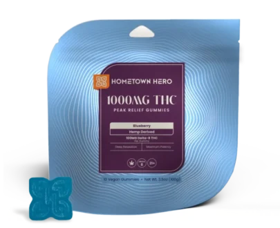 Peak Relief Gummies | 1000mg THC
