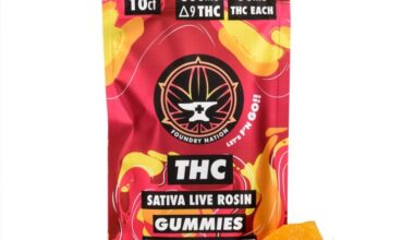 Sativa Live Rosin Gummies
