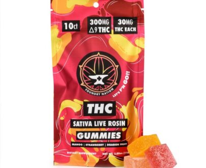Sativa Live Rosin Gummies